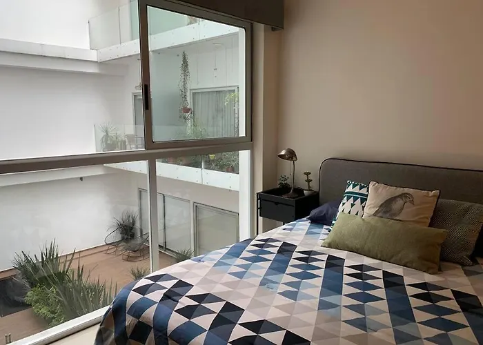 Cozy With Pool, Rooftop & View In La Roma - Alure Apartamento *