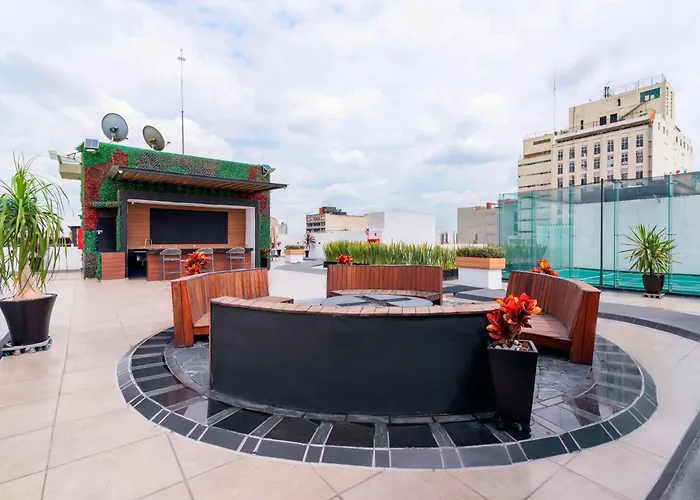 Cozy With Pool, Rooftop & View In La Roma - Alure Apartamento México DF