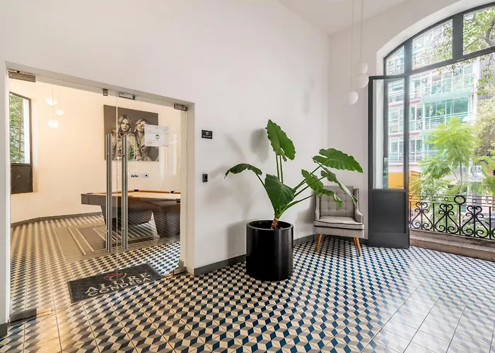 Apartamento Cozy With Pool, Rooftop & View In La Roma - Alure *